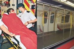 15歲男學生地鐵車廂專注望少女，慘被車門夾斷！