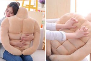 來找歐巴陪睡囉～　韓國最新「男友午安枕」六塊肌抱起來94有安全感！