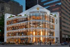 星巴克開設「全球最大旗艦店」　佔4000平方米、4層樓高配備超狂
