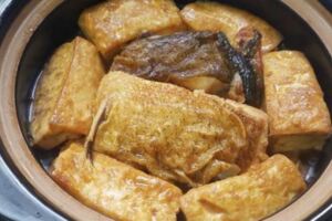 廣東豆腐燜魚的做法，營養好吃又下飯味道很香