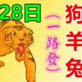 5月28日，生肖狗、豬、羊、蛇、兔、虎！一路發發發！