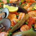 食譜--西班牙海鮮飯（PAELLA）