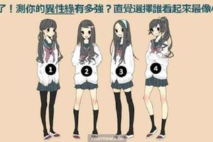 【異性緣測試】測你的異性緣有多強？直覺選擇誰看起來最像小三？