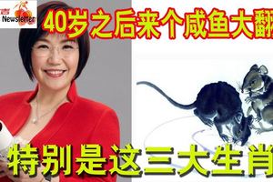 40歲之後來個咸魚大翻身，特別是這三大生肖，好好把握機會