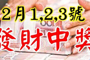馬上要發財了，2月1,2,3號運勢一飛沖天，發橫財中大獎的5生肖