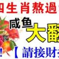 這四生肖熬過9月就會鹹魚大翻身，恭喜這些生肖的朋友，請你們【接財接福】