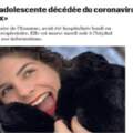 從確診到死亡僅數小時，16歲法國少女成歐洲最年輕新冠肺炎死者