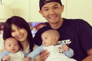 湯鎮業兩兒子太帥被跪求出道，而這位女星生雙胞胎女兒卻吃盡了苦頭~