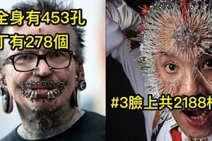 超重口味金氏世界紀錄的5大狂人，［沒有最狂，只有更狂］！