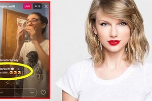 守住你的IG！泰勒絲最近亂入粉絲的直播跟他們互動，有粉絲超幸運獲得她親自私訊回應！