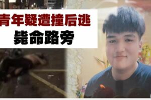 華青疑遭撞後逃斃命悲父冀目擊者挺身