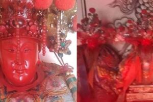 好大膽！不肖人士「摸不走神明金牌」噴漆洩憤，爐主清理驚見「神蹟降臨」：對方完了！