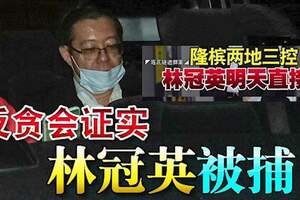 反貪會證實林冠英被捕！隆檳兩地三控林冠英明天直接控