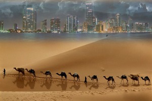 十大罕見天氣奇觀：沙漠中的海市蜃樓！