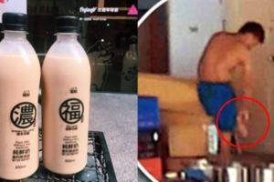 摳腳抓癢打赤膊煮茶…超噁販賣機奶茶廠「發表聲明」引爆網友全面怒火！
