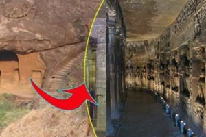 英國軍官狩獵意外發現「神祕石窟」，內藏有「不可盡數的寶物」，數量巨大典藏豐富，令人目不暇接！