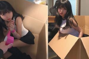天冷小女友送貨上門！「無辜大眼」好起秋