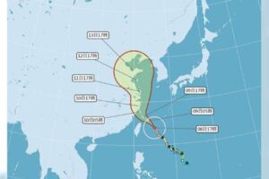 [持續更新]強颱利奇馬來襲！全台9日停班停課一覽表