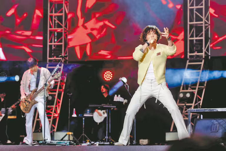 「FNC BAND KINGDOM」家族演唱會,FTISLAND是重頭戲之一。(SHOW Office提供) 「FNC BAND KINGDOM」家族演唱會,FTISLAND是重頭戲之一。(SHOW Office提供)