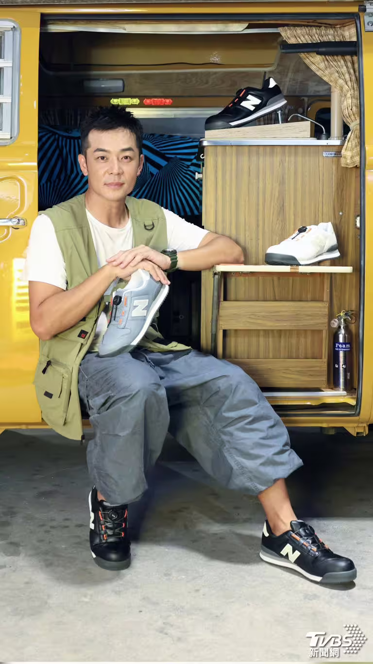 姚元浩出席鞋子品牌活動。（圖／張哲鳴攝）