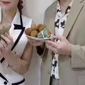 吳申梅端午揪陳孟賢吃粽 暖心逗樂百歲人瑞