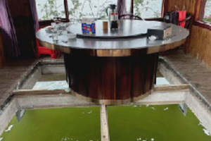 水上餐廳「玻璃地板」突破裂　顧客用餐一半落水溺斃