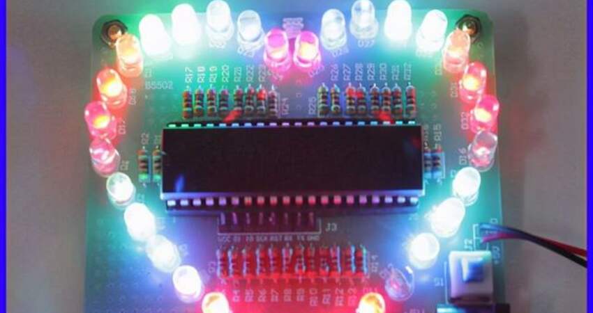 進階教程：51單片機控制LED流水燈項目適合新手