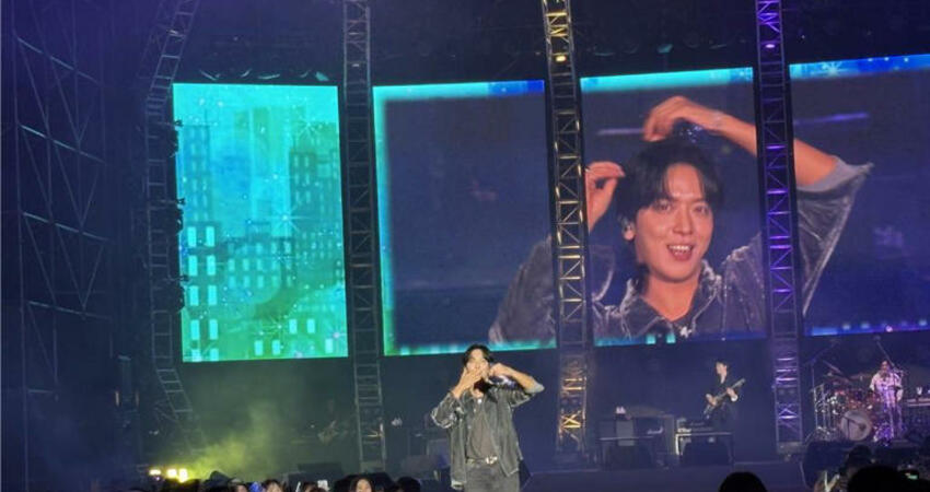 CNBLUE壓軸登場！鄭容和太嗨跳進粉絲群喊：台北我想死你了