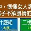 在感情中，很懂女人想要什麼vs像二愣子不解風情的男人星座