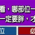 從體相來看，哪部位一定要瘦？哪些部位一定要胖，才會好命？