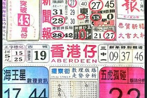 1/28 港六合 【中國新聞報，玄天上帝，玄子宮，武聖關公，紫竹寺，保生堂】多張財報讓你參考，參考。