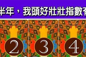 超神準測驗~.<<今年上半年，我頭好壯壯指數有多高？】。分享。留言16888一路發