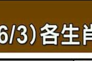 情況嚴重~（5/28~6/3） 各生肖整體運勢。。要錢看這裡。