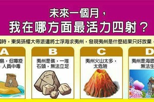 超神準測驗~【未來一個月，我在哪方面最活力四射？】分享。好運來。留言16888一路發