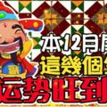 本12月尾聲，這幾個生肖好運勢旺到底