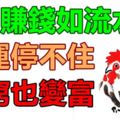 8月賺錢如流水,財運停不住,再窮也變富的生肖