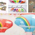 創意DIY：鳥籠吊飾~糖果色的樹葉飛鏢~熱氣球吊飾VS廢舊創意手工，美到爆！