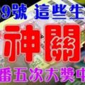 1月29號開始財神關照，三番五次大獎中不停的生肖