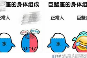 12星座到底是由什麼組成的？一張圖讓你知道！