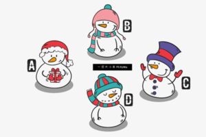 心理測試：您最捨不得與那個雪人告別，測看您最捨不得離開的人是誰？