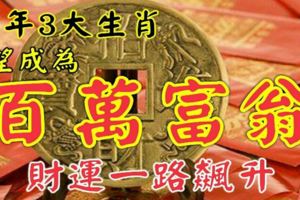 狗年有望成為百萬富翁，這三個生肖財運一路飆升，讓人羨慕，有你嗎？