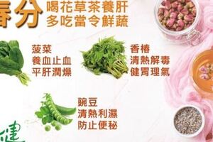 明天是春分3種食材可解毒清熱