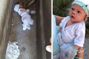 公墓傳來啼哭聲居民在墓地發現2個月大男嬰