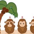 心理測試：哪隻猴子偷了樹上的椰子、立馬看出你的情商是多高！