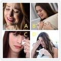 心理測試：圖中哪個女人是真哭？測試你該小心提防身邊哪種人！