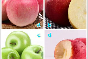 心理測試：你想吃哪個蘋果，你的真愛什麼時會不會突然的出現？ 