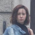 野生Jolin露真面目　萌樣嘟嘴抓屋虎？