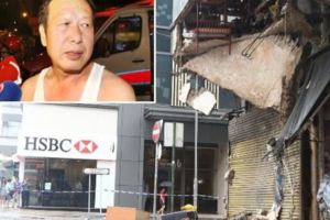 落雨落到紅磡唐樓塌露台　住客死裡逃生
