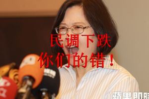 空心菜認為民調下跌是因為。。。99%的台灣人看了都失控了！（附加網民神回復）