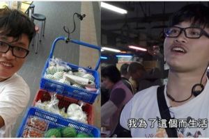 22歲的他即使行動不便，仍堅持每天6點起床走6公裡路叫賣水果，他背後的故事讓我眼淚停不下來…